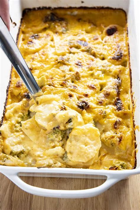 broccoli-cheddar-scalloped-potatoes-the-salty image