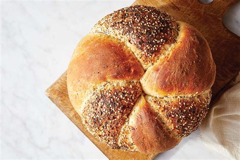asiago-and-everything-bread-recipe-king-arthur-baking image