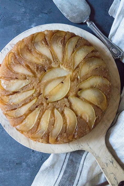 fool-proof-pear-upside-down-cake-the-home-cooks-kitchen image