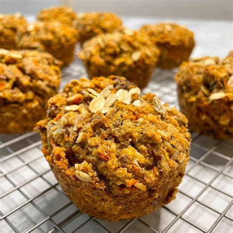 morning-glory-muffins-with-apple-and-carrot-for-meal image