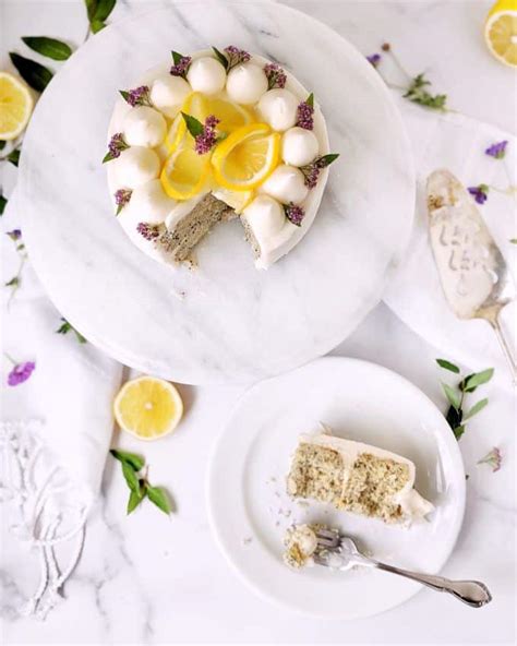 lemon-poppy-seed-cake-with-cream-cheese-frosting image