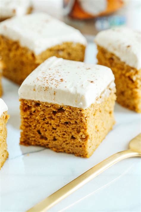 healthier-pumpkin-bars-with-cream-cheese-frosting image