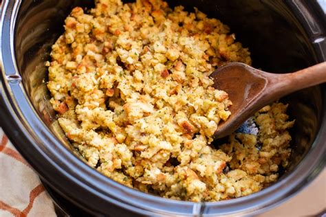 how-to-make-stove-top-stuffing-in-the-slow-cooker image