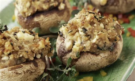 easy-recipe-for-zesty-horseradish-stuffed-mushrooms image