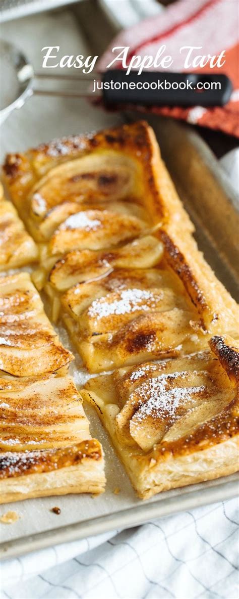 easy-apple-tart-with-puff-pastry-just-one-cookbook image