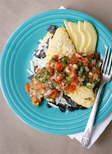 tex-mex-omelet-with-roasted-cherry-tomato-salsa image