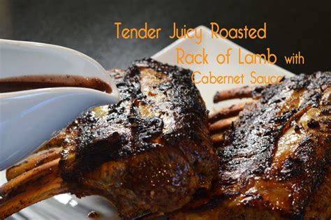 tender-juicy-roasted-rack-of-lamb-with-cabernet-sauce image