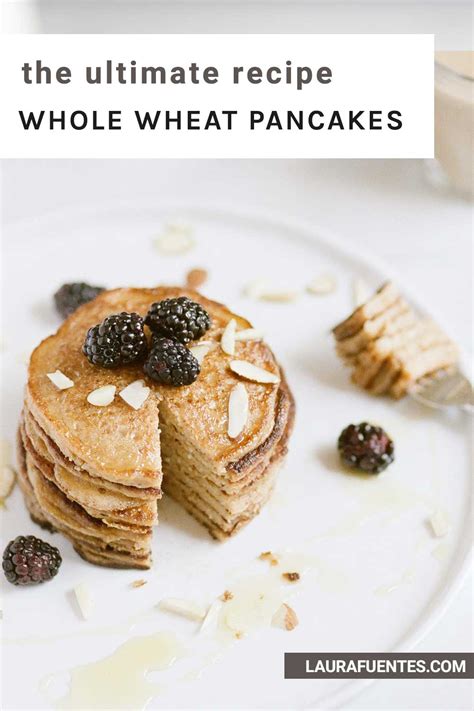 whole-wheat-pancakes-with-honey-laura-fuentes image