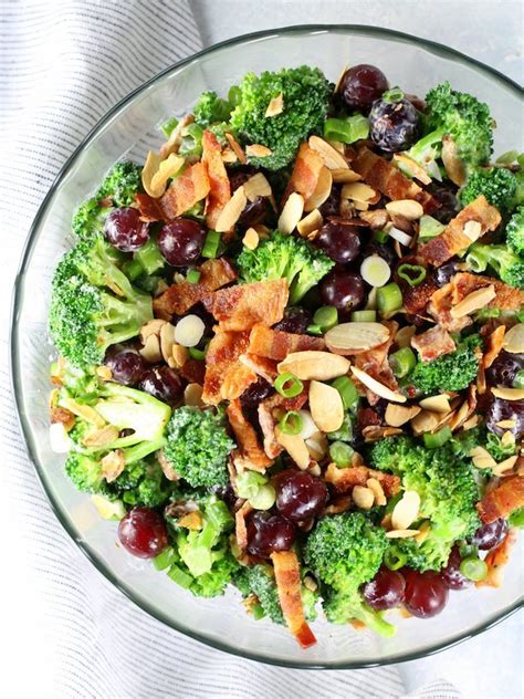 broccoli-salad-with-grapes-and-bacon-taste-and-see image