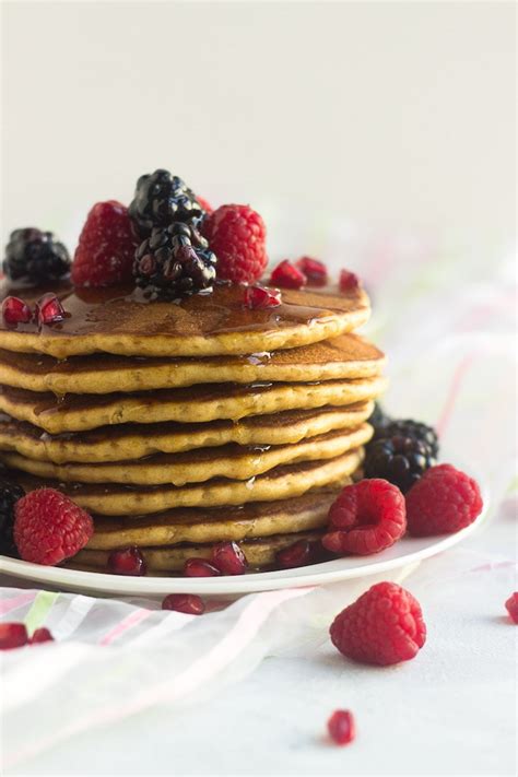 healthy-whole-wheat-pancakes-with-honey-no-nasties image