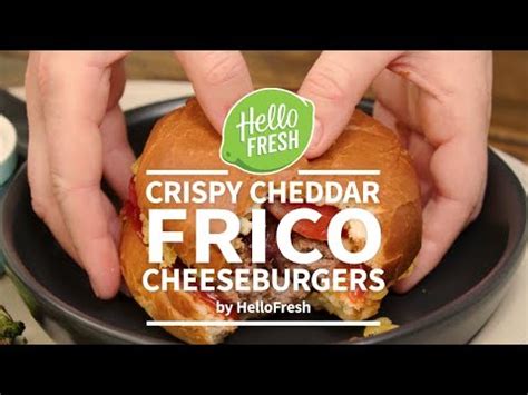 crispy-cheddar-frico-cheeseburgers-by-hellofresh image