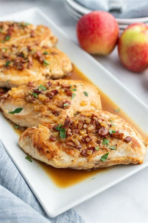 chicken-with-cider-and-bacon-sauce-recipe-girl image