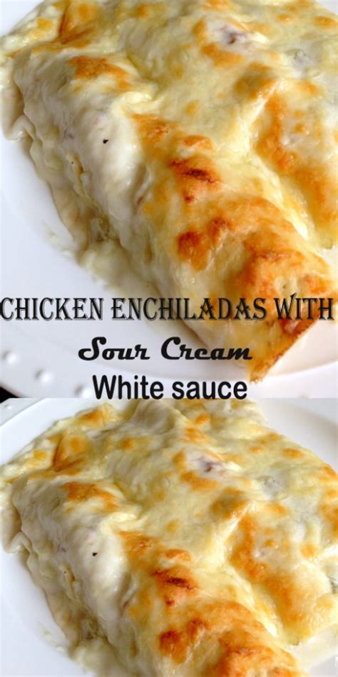 chicken-enchildas-with-sour-cream-white-sauce image