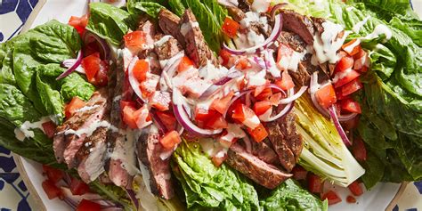caesar-salad-with-grilled-steak-eatingwell image