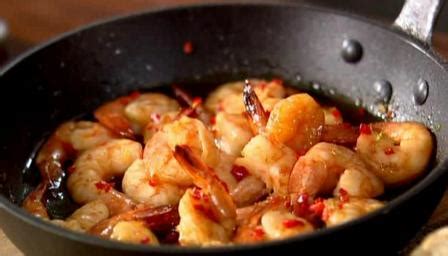 whisky-and-chilli-tiger-prawns-recipe-bbc-food image