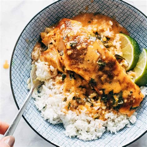coconut-curry-salmon-recipe-pinch-of-yum image