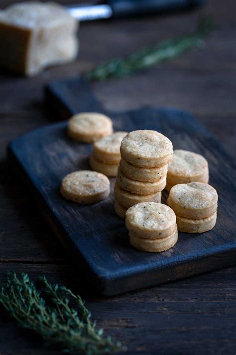 parmesan-shortbread-crackers-with-herbs-savory image