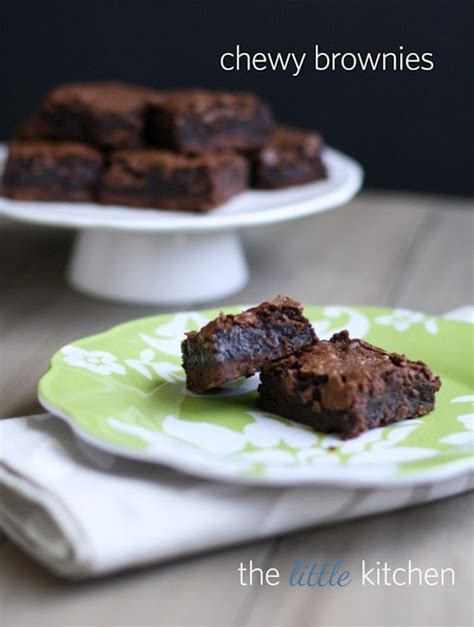 chewy-brownies-from-cooks-illustrated-cookbook image