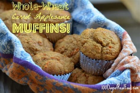 whole-wheat-carrot-applesauce-muffins-100-days-of image