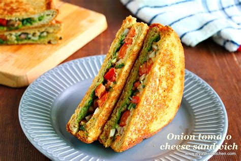 onion-tomato-cheese-sandwich-jeyashris-kitchen image
