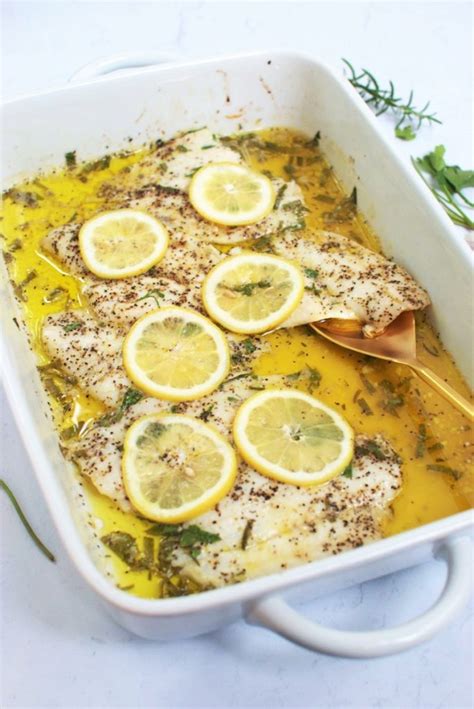 one-pan-olive-oil-and-herb-poached-flounder-south image