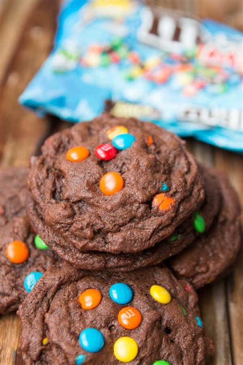 chocolate-mm-cookies-oh-sweet-basil image