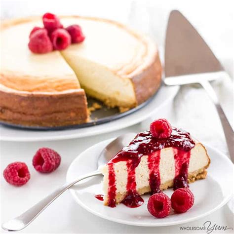 keto-cheesecake-recipe-low-carb-sugar-free-cheesecake image