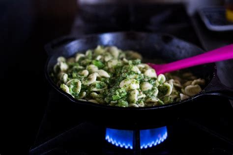 orecchiette-pasta-with-broccoli-sauce-feasting-at-home image