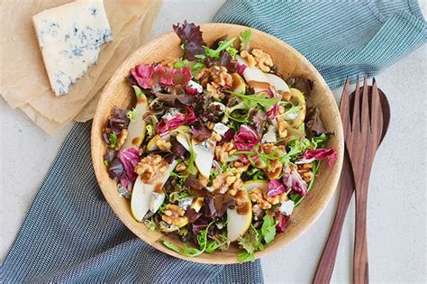 pear-gorgonzola-salad-with-maple-walnuts-hey image