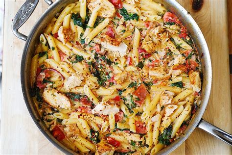 one-pot-creamy-chicken-and-bacon-pasta image