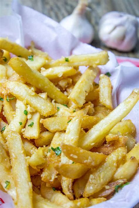 loaded-garlic-french-fries-dinner-then-dessert image