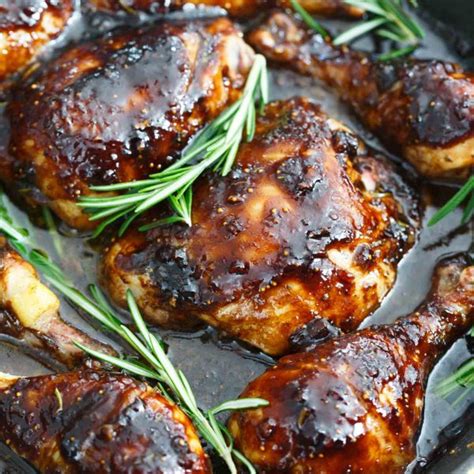 fig-and-rosemary-glazed-skillet-chicken-cast-iron image