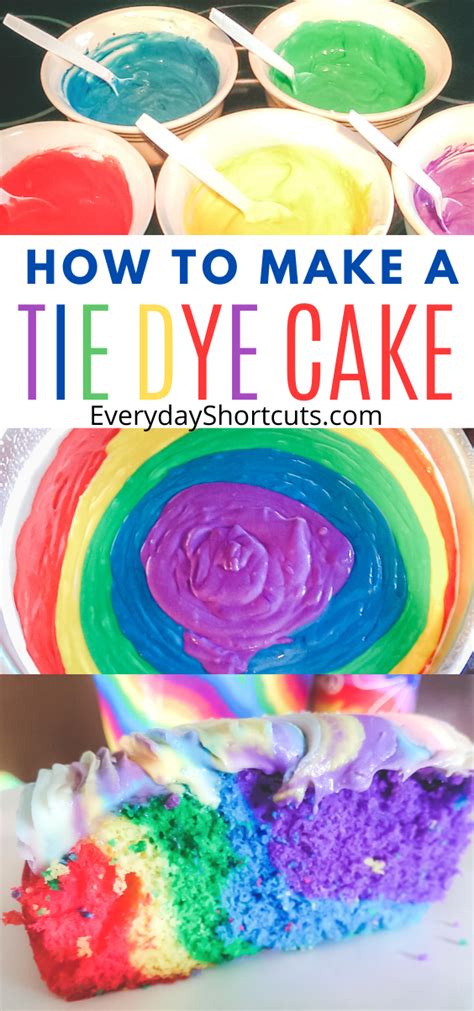 how-to-make-a-tie-dye-cake-everyday-shortcuts image