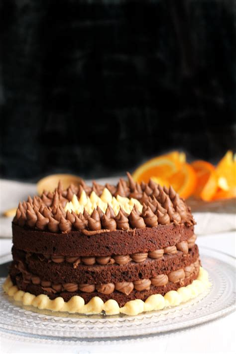 chocolate-orange-cake-with-buttercream-frosting image