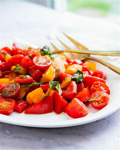 tomato-basil-salad-a-couple-cooks image