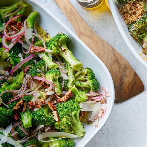 broccoli-salad-with-sherry-vinaigrette-recipe-eatingwell image