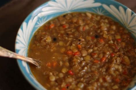 lentil-sweet-red-pepper-soup-with-cumin-and-black-pepper image