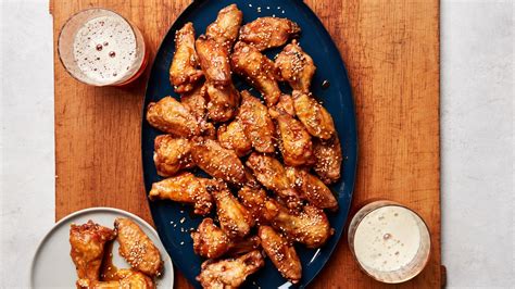 maple-wasabi-wings-recipe-epicurious image