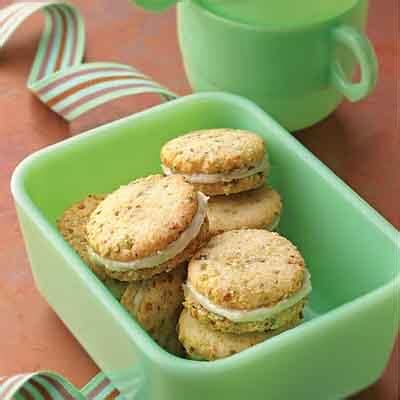 pistachio-cream-sandwich-cookies-recipe-land-olakes image