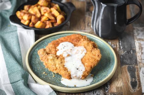 pork-cutlet-recipe-with-panko-and-gravy-the-spruce image
