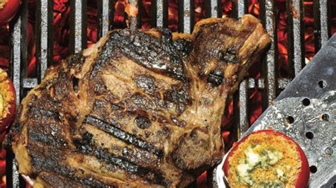 grilled-bone-in-rib-eye-steaks-recipe-bon-apptit image