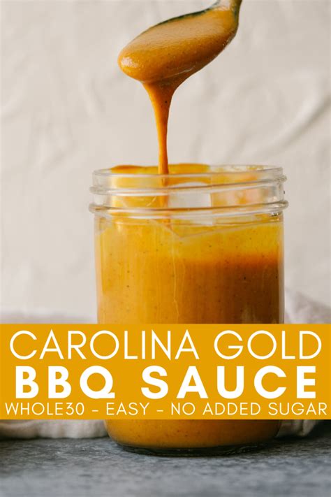 carolina-gold-bbq-sauce-whole30-paleo-refined-sugar-free image
