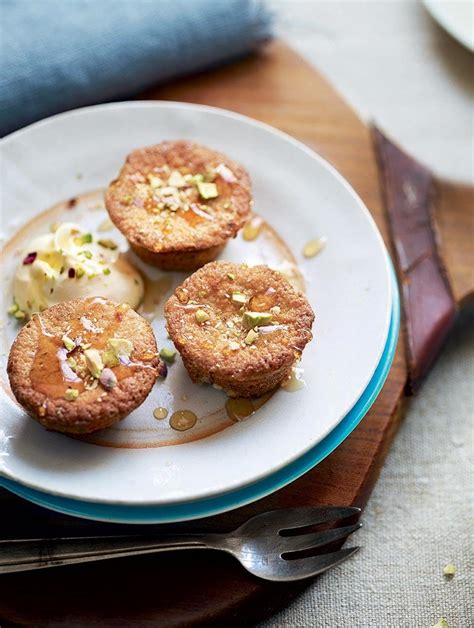 little-honey-and-pistachio-cakes-recipe-delicious image