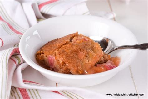 old-fashioned-rhubarb-pudding-cake-my-island image