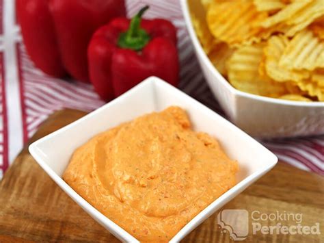 easy-roasted-red-pepper-dip-cooking-perfected image