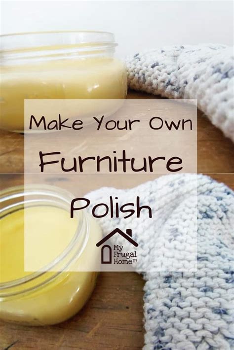 how-to-make-beeswax-furniture-polish-my-frugal-home image