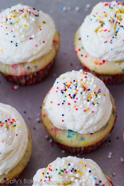 easy-homemade-funfetti-cupcakes-sallys-baking image