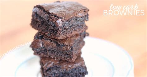 delicious-and-fudgy-low-carb-brownies image