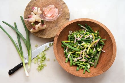 mixed-bean-salad-with-pickled-ginger-recipe-nyt image