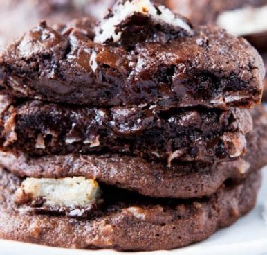 mounds-bar-chocolate-coconut-cookies-recipes-faxo image